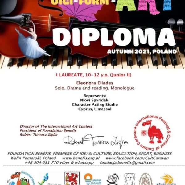 Character Acting Studio by Niovi Spyridaki / Νιόβη Σπυριδάκη / Νιοβη Σπυριδακη - We Train Winners