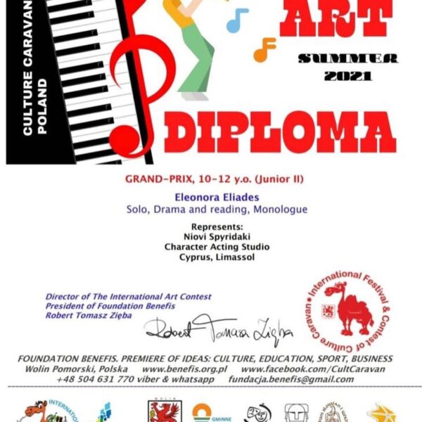 Character Acting Studio by Niovi Spyridaki / Νιόβη Σπυριδάκη / Νιοβη Σπυριδακη - We Train Winners