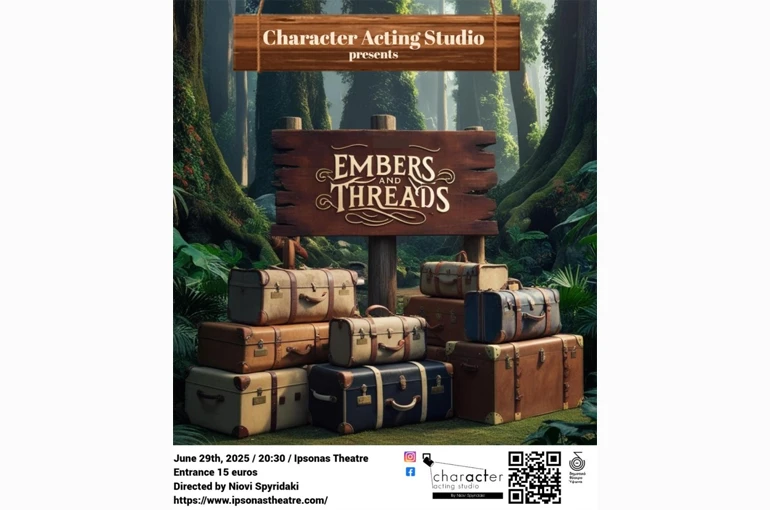 Character Acting Studio by Niovi Spyridaki - Upcoming Performance: Embers and Threads
